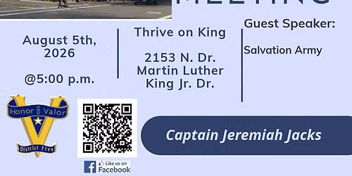 District 5 - Crime and Safety Meeting