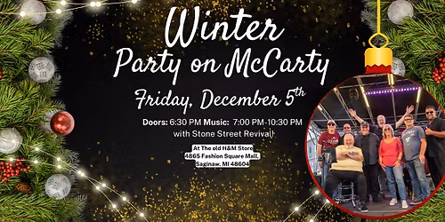 Friday Winter Party on McCarty with Stone St. Revival!