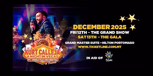 A NIGHT IN VEGAS by Kurt Calleja & friends ft. The Versatile Big Band & Strings \ud83c\udfb2\u2665\ufe0f\u2663\ufe0f\ud83c\udf99\ufe0f