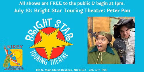 FREE Summer Show: Bright Star Touring Theatre - Peter Pan
