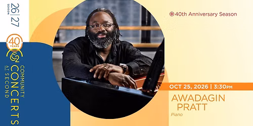 Awadagin Pratt, piano