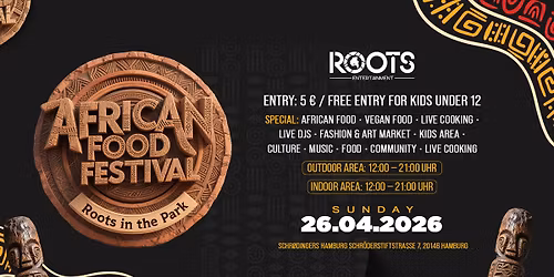 African food festival - ROOTS in the park 