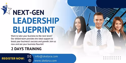 The Modern Leader Blueprint  2 Days Workshop in San Francisco, CA