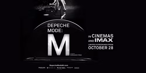Konsert p\u00e5 Kino | Depeche Mode: M | 28. og 30. oktober | Kilden Kino
