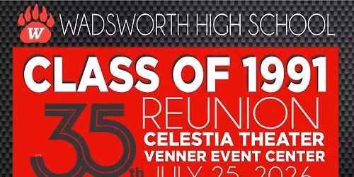 WHS CLASS OF 1991 - 35th Class Reunion