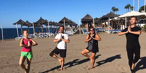 Beach Yoga & Pranayama, in English