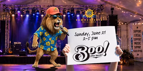 \u201cBoo! The Band\u201d at Mukwonago Lions Summerfeste!