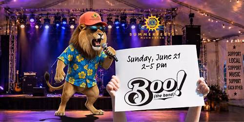\u201cBoo! The Band\u201d at Mukwonago Lions Summerfeste!