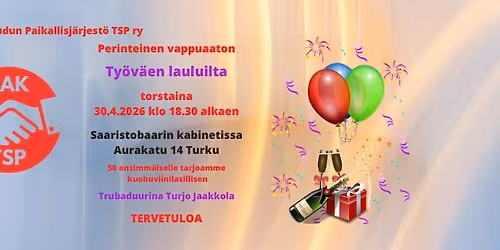 Ty\u00f6v\u00e4en lauluilta 2026