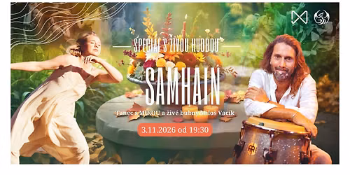 SAMHAIN | speci\u00e1l s MIROU a \u017eiv\u00e9 bubny Milo\u0161 Vac\u00edk