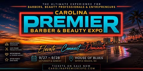 Carolina Premier Barber & Beauty Expo 2026