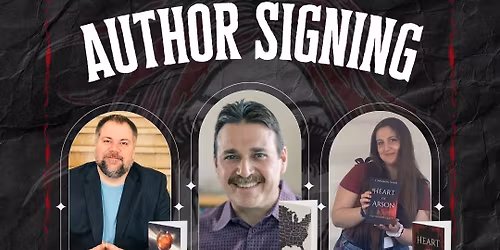 Author Signing with S.D. Baldwin, Rich Becker, and Caramia Sami!