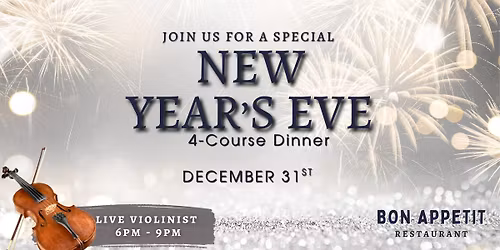 \u2728\ud83e\udd42 New Year\u2019s Eve at Bon App\u00e9tit Restaurant & Marina Bar \ud83e\udd42\u2728