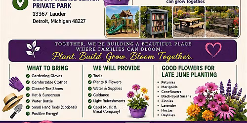 Bloom Village Flower Planting Day 2