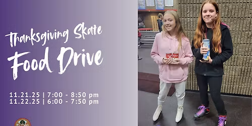 Thanksgiving Skate Food Drive