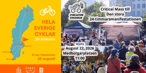 Critical Mass till 24-timmarsmanifestationen