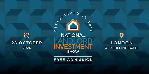 National Landlord Investment Show (scroll down to get tickets)