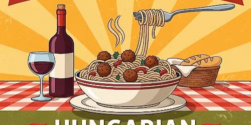 The Best spaghetti this side Akron-at the Hungarian American Club! 