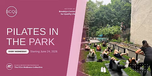 BCQL Pilates In The Park Club