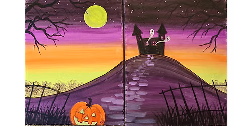 Haunted Hilltop Date Night - Paint and Sip in Cincinnati | Classpop!\u2122