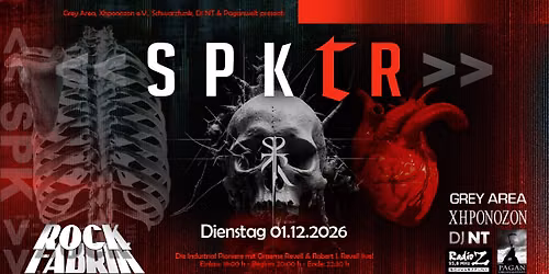 SPK - The SPKtR  - Europe Tour 2026 | Rockfabrik Augsburg