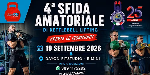4ª Sfida Amatoriale Kettlebell Lifting Rimini