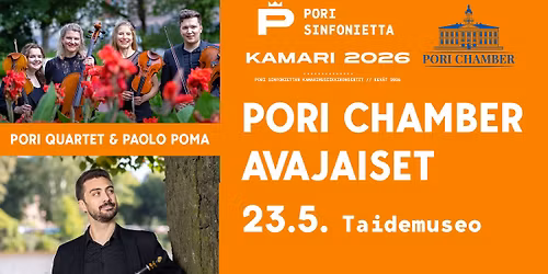 Pori Chamber & Kamari 2026: Pori Chamber Avajaiset