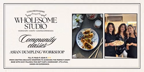 Asian DUMPLING WORKSHOP