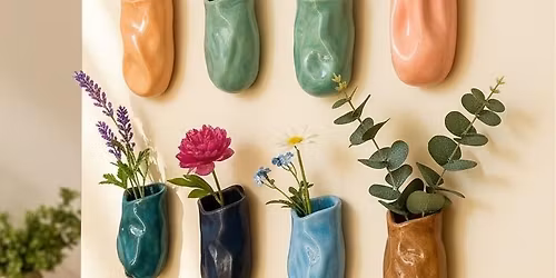 Ap\u00e9ro poterie - Vase mural