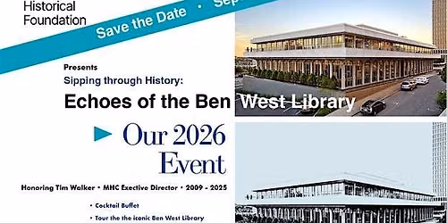 Sipping Through History: Echoes of the Ben West Library