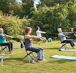 CHAIR YOGA at Centredale Manor