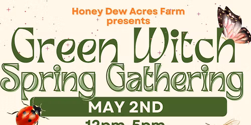 Green Witch Spring Gathering by Honey Dew Acres Farm