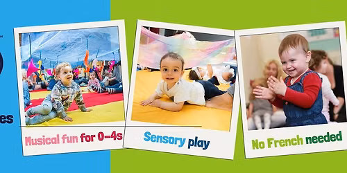 BilinguaSing We Sing French\/Spanish Music & Sensory Class for ages 0-4 years