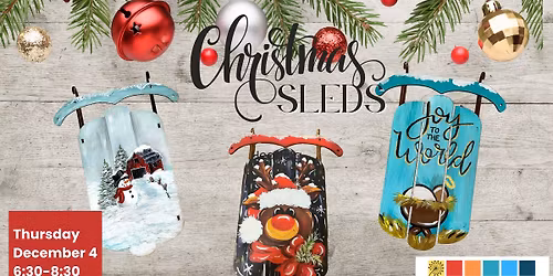 Sled Painting Class