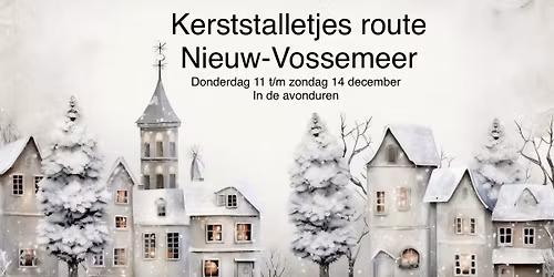 kerststalletjes route