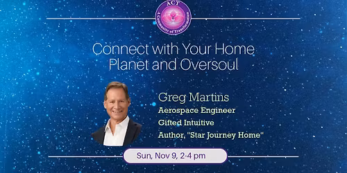 Connect with Your Home Planet and Oversoul