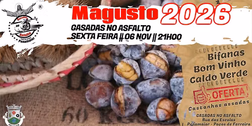 Magusto Gasadas no Asfalto 2026