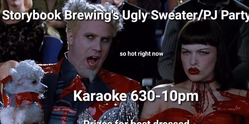 Storybook Brewing's Ugly Sweater Party and Karaoke