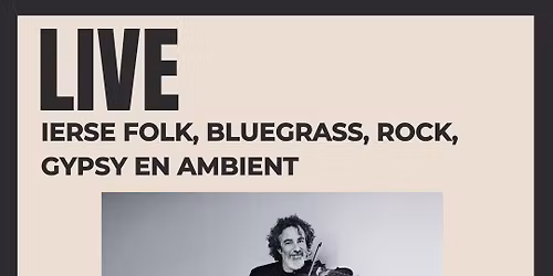 Brughuis Live Music: Ierse Folk & Bluegrass met Chris Murphy