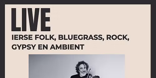 Brughuis Live Music: Ierse Folk & Bluegrass met Chris Murphy