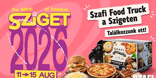 Szafi Food Truck a Szigeten