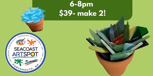Glass Succulent Workshop! $39