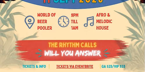 RITUAL: An Afro & Melodic House Experience