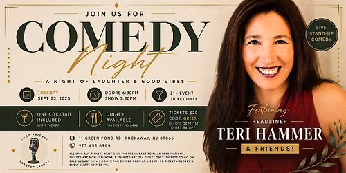 COMEDY NIGHT AT ElevenGreen
