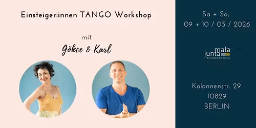 Tango Einsteiger*innen Workshop mit G\u00f6kce & Karl