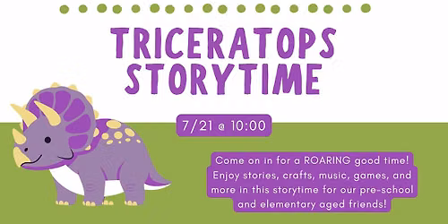 TRIceratops Storytime