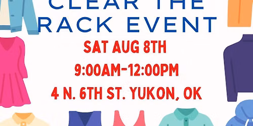 Back to School - Clear the Rack Event