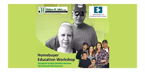 Kona DHHL Homebuyer Workshop