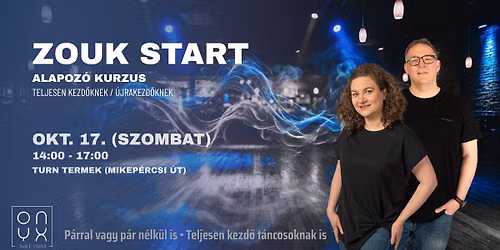 Zouk Start \u2013 Szombaton brazil zouk alapoz\u00f3