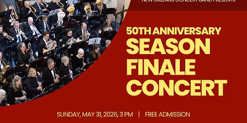 50th Anniversary Season Finale Concert